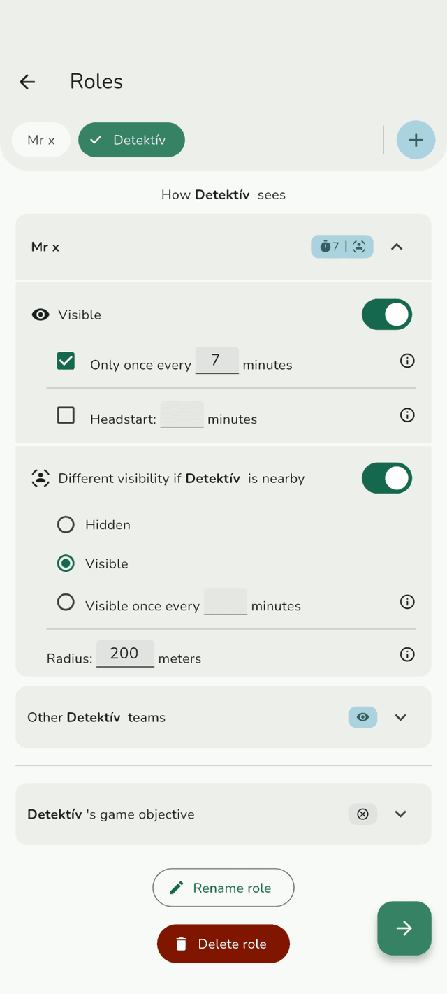 Configure custom game modes